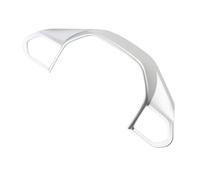 LFDTO ABS Car Steering Wheel Sticker Decorative Frame Cover Trim Fit For Peugeot 4008 5008 2018-2022 Interior Accessories