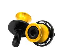 LFDTO Fit For Kawasaki Ninja ZX10R ZX-10R ZX 10R 10 R 2005-2009 2011-2022 Motorcycle Accessories CNC Swingarm Spools Slider Stand Screws(10mm-Gold)