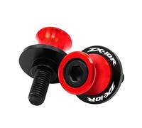 LFDTO Fit For Kawasaki Ninja ZX10R ZX-10R ZX 10R 10 R 2005-2009 2011-2022 Motorcycle Accessories CNC Swingarm Spools Slider Stand Screws(10mm-Red)