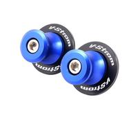 LFDTO Fit For SUZUKI V-Strom 650 DL 250 650 1000 1050 Vstrom650 Motorcycle Swingarm Spools M8 Slider Stand Screws Vstrom Tire Valve Caps(M8-Spools Blue)