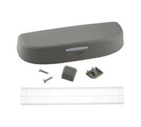 LFDTO Glasses Case Fit For Nissan Micra Leaf Teana Note Almera Classic Fit For Qashqai Pulsar X-trail Leaf Car Sunglasses Holder Accessories(Color:Gray)
