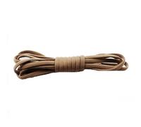 LfearTesa Elastic No Tie Shoelaces Semicircle Shoe Laces Quick Metal Lock,Brown,100cm