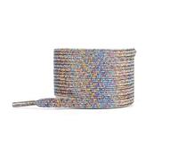 LfearTesa No Tie Shoe Laces Colorful Buckle Golden Shoelaces Pearl Light Colorful Without Ties Elastic Laces,Seven Colors,One size