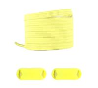 LfearTesa No Tie Shoe laces Elastic Laces Sneakers Flat Shoelaces Quick Shoe lace Rubber Bands,Lemon Yellow,One size