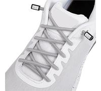 LfearTesa Round Elastic Shoelace Without Tying Stretch Shoelaces for Sneakers Shoe Laces Strings,Light Gray,One size