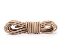 LfearTesa Round Shoe Laces Elastic No Tie Shoelaces Plastic Lock Sports Shoes Accessories Shoe Lace Rubber band,Khaki,100cm