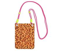 LfearTesa Small Crossbody Purse Cell Phone Wallet Purses Should Bag Crossbody Bag,Baked Beans,Fuchusia