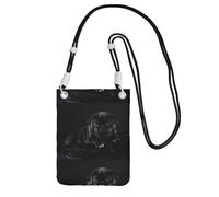 LfearTesa Small Crossbody Purse Cell Phone Wallet Purses Should Bag Crossbody Bag,Cane Corso Pets Puppy Black Cane Corso,Black