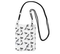 LfearTesa Small Crossbody Purse Cell Phone Wallet Purses Should Bag Crossbody Bag,Keeshonds,Black
