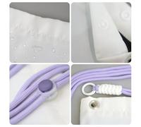 LfearTesa Small Crossbody Purse Cell Phone Wallet Purses Should Bag Crossbody Bag,Keeshonds,Purple