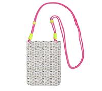 LfearTesa Small Crossbody Purse Cell Phone Wallet Purses Should Bag Crossbody Bag,Rough Collie,Fuchusia