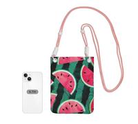 LfearTesa Small Crossbody Purse Cell Phone Wallet Purses Should Bag Crossbody Bag,Summer Watermelon Cool,Pink