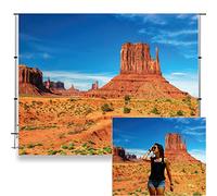 LFEEY 10x8ft Desert Scenery Background for Photography America Western Monument Valley Photo Backdrop National Park Nature Scenery Background Travel Adult Artistic Portrait Photo Backdrop
