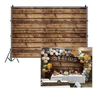 LFEEY 12 x 10 ft Wood Backdrops for Photography Grunge Wood Vintage Worn Wooden Boards Background Seamless Backdrop Gray Wood Photo Backgrounds Wood Wall Wrinkle Free Photography Backdrops Photo Studio