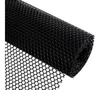 LFFH Plastic Chicken Wire Fence Mesh, Small Mesh Balcony Safety Netting Lightweight Reusable Breeding Guardrail Diy Project For Home Garden Courtyard (Color : 1.2CM, Size : 0.5M)
