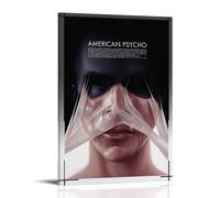 LFFHUU American Psycho Canvas Wall Art Home Posters Are Suitable for Bedroom Dining Room And Living Room Beautiful Artwork Is A Great Gift for FriendsFrame-style24x36inch(60x90cm)