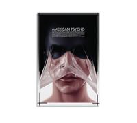 LFFHUU American Psycho Canvas Wall Art Home Posters Are Suitable for Bedroom Dining Room And Living Room Beautiful Artwork Is A Great Gift for FriendsUnframe-style16x24inch(40x60cm)
