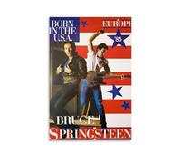 LFFHUU Bruce Springsteen Canvas Wall Art Home Posters Are Suitable for Bedroom Dining Room And Living Room Beautiful Artwork Is A Great Gift for FriendsUnframe-style12x18inch(30x45cm)