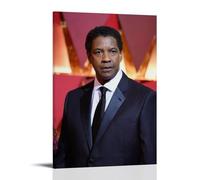 LFFHUU Denzel Washington Canvas Wall Art Home Posters Are Suitable for Bedroom Dining Room And Living Room Beautiful Artwork Is A Great Gift for FriendsFrame-style08x12inch(20x30cm)