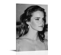 LFFHUU Emma Watson Canvas Wall Art Home Posters Are Suitable for Bedroom Dining Room And Living Room Beautiful Artwork Is A Great Gift for FriendsFrame-style08x12inch(20x30cm)