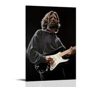 LFFHUU Eric Clapton Canvas Wall Art Home Posters Are Suitable for Bedroom Dining Room And Living Room Beautiful Artwork Is A Great Gift for FriendsFrame-style24x36inch(60x90cm)