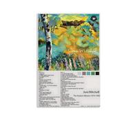 LFFHUU Joni Mitchell, The Asylum Albums Canvas Wall Art Home Posters Are Suitable for Bedroom Dining Room And Living Room Beautiful Artwork Is A Great Gift for FriendsUnframe-style20x30inch(50x75cm)