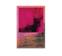 LFFHUU Loveless-My Bloody Valentine Canvas Wall Art Home Posters Are Suitable for Bedroom Dining Room And Living Room Beautiful Artwork Is A Great Gift for FriendsUnframe-style08x12inch(20x30cm)