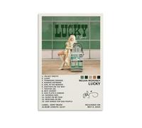 LFFHUU Lucky Megan Moroney Canvas Wall Art Home Posters Are Suitable for Bedroom Dining Room And Living Room Beautiful Artwork Is A Great Gift for FriendsUnframe-style12x18inch(30x45cm)