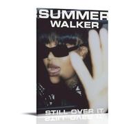 LFFHUU Still Over It Summer Walker Canvas Wall Art Home Posters Are Suitable for Bedroom Dining Room And Living Room Beautiful Artwork Is A Great Gift for FriendsFrame-style12x18inch(30x45cm)