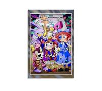 LFFHUU The Amazing Digital Circus Canvas Wall Art Home Posters Are Suitable for Bedroom Dining Room And Living Room Beautiful Artwork Is A Great Gift for FriendsUnframe-style24x36inch(60x90cm)