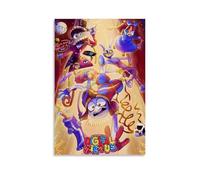 LFFHUU The Amazing Digital Circus Canvas Wall Art Home Posters Are Suitable for Bedroom Dining Room And Living Room Beautiful Artwork Is A Great Gift for FriendsUnframe-style12x18inch(30x45cm)