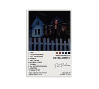 LFFHUU To Hell With It Pinkpantheress Canvas Wall Art Home Posters Are Suitable for Bedroom Dining Room And Living Room Beautiful Artwork Is A Great Gift for FriendsUnframe-style16x24inch(40x60cm)