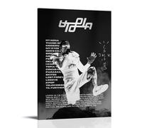 LFFHUU Utopia by Travis Scott Canvas Wall Art Home Posters Are Suitable for Bedroom Dining Room And Living Room Beautiful Artwork Is A Great Gift for FriendsFrame-style24x36inch(60x90cm)