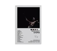 LFFHUU Utopia Travis Scott Canvas Wall Art Home Posters Are Suitable for Bedroom Dining Room And Living Room Beautiful Artwork Is A Great Gift for FriendsUnframe-style16x24inch(40x60cm)