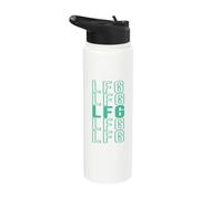 LFG Let's Freaking Go Let's Freaking Go Encouraging Apparel Stainless Steel Insulated Water Bottle