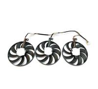 LFGOZSD 1SET FDC10H12S9-C T129215SU RTX 2080 2070 GPU Fan，For ASUS for RX 5700XT 5700 5600XT ROG STRIX OC Graphics card cooling fan(FDC10H12S9-C)
