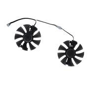 LFGOZSD 2Pcs/Set,GA91S2H Graphics Fan For Radeon PowerColor Red Devil Dragon AX RX 480 470 580 Video Card Cooling GA91B2U