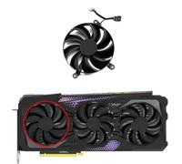 LFGOZSD CF-129420S DC12V 0.5AMP 4-Pin RTX4090 Graphics card fan For INNO3D for GEFORCE RTX 4090 iCHILL X3 Fan(A-Fan)