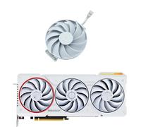 LFGOZSD CF9015U12D 7PIN RTX4070 Ti GPU Replacement Fan for Asus for GeForce RTX 4070 SUPER TUF WHITE OC graphics fan(A-Fan)