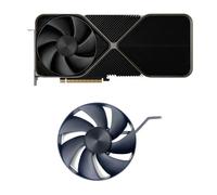 LFGOZSD Cooling Fan 115mm D4A31K04 AD4A31K05 RTX4090 GPU FAN For NVIDIA RTX 4090 Founders Edition Graphics Card Fans(PURPLE)