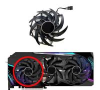 LFGOZSD For GIGABYTE for GeForce RTX3070ti 3080 3080ti 3090 for AORUS XTREME Graphics Card Replacement Fan(Left fan)