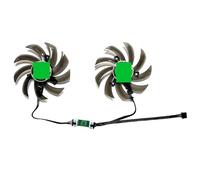 LFGOZSD For MAXSUN for GeForce GTX1060 1070 1070ti for Giant OC Graphics Card Replacement Fan TH9210S2M-PAA01 GA91S2U(A pair of fans)