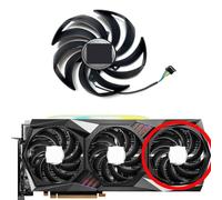 LFGOZSD For MSI for Radeon RX7900XT 7900XTX for GAMING TRIO CLASSIC Graphics Card Replacement Fan PLD09210S12HH(Right fan)