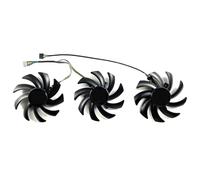LFGOZSD For PNY for GeForce RTX4060ti 4070 4070ti 4070S 4070tiS VERTO Triple Fan OC Graphics Card Replacement(Set of three fans)