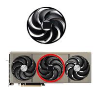 LFGOZSD For SAPPHIRE for Radeon RX9070 9070XT for NITRO Graphics Card Replacement Fan CF1015U12D(Middle fan)