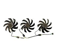 LFGOZSD For XFX for Radeon RX6700XT for Speedster SWFT 309 Core Graphics Card Replacement Fan(Set of three fans)