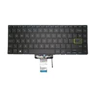 LFGOZSD Laptop Keyboard For ASUS for VivoBook for Flip 14 J420IA J420UA Without Frame Black United Kingdom UK With Backlit