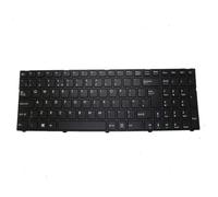 LFGOZSD Laptop keyboard For PEAQ PNB G2017 G2017-I7A1 G2017-I7C1 With Frame Black New Hungary HU/Swiss SW/Nordic NE/Turkish/US/GR/FR/UK(United States US)