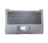 LFGOZSD Laptop PalmRest&Keyboard For PEAQ for PNB S130-CA464AT S130-CA464CT S130-CG464PT Silver C Shell With German GR/IT/SW(Italian IT)