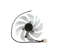 LFGOZSD Laptop parts For POWERCOLOR for Radeon RX6600 6600XT 6650XT for Hellhound Graphics Card Fan FD10015H12D(Left fan)